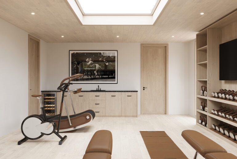 Sportova Crafts Luxury Home Gyms That Combine Timeless Design with High-End Fitness Equipment