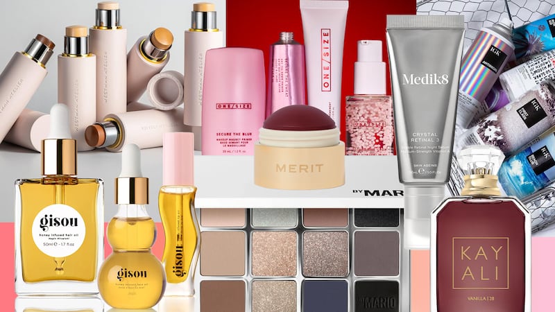 A collage of beauty brands