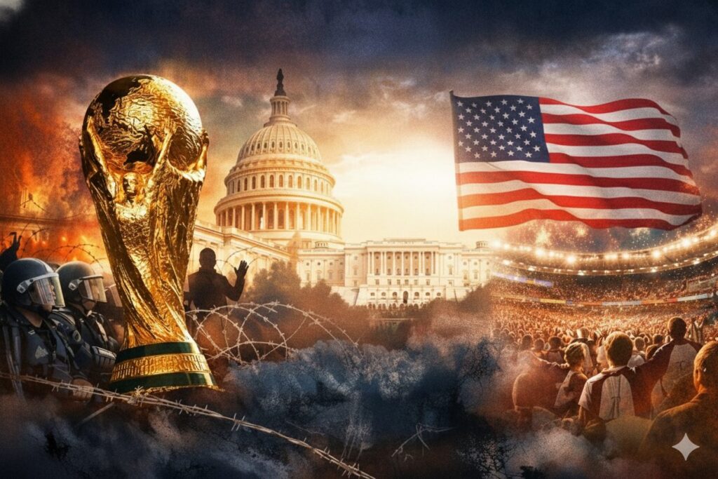 sportswashing, sports diplomacy, United States sportswashing, 2026 FIFA World Cup USA, reputation laundering, global sports ethics, human rights and sport, authoritarianism and sport, liberal democracies scrutiny, FIFA politics