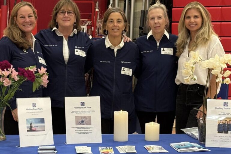 Healing Touch Team Returns to Greenwich High School to Support Staff Wellness