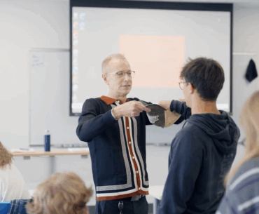 Video chronicles unique SBU class project tying AI to nutrition