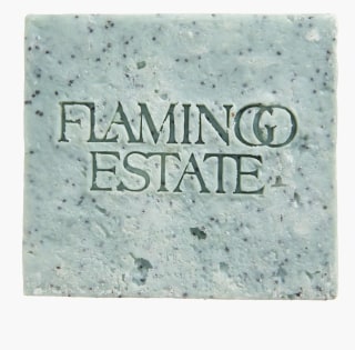 Flamingo Estate Exfoliating Peppermint Soap Brick