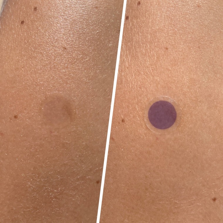 Before (left) and after (right)