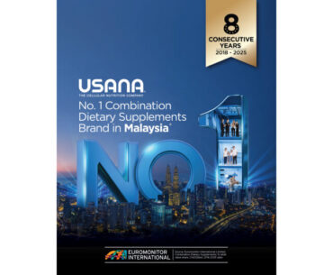 USANA Malaysia Named #1 Combination Dietary Supplements Brand by Euromonitor International