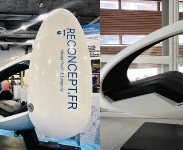 Zero-gravity wellness pod helps combat military stress