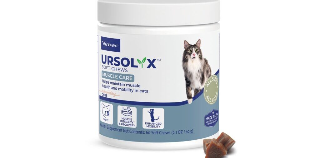 Virbac Launches URSOLYX™ Soft Chews for Cats: Feline Muscle Support Supplement
