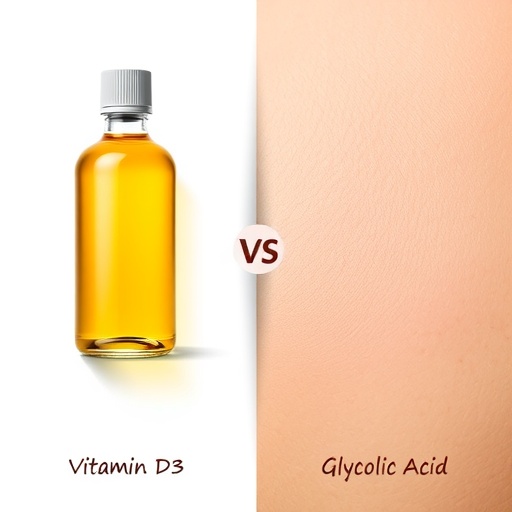 Vitamin D3 vs. Glycolic Acid in Acanthosis Treatment