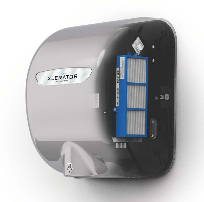 Xlerator eHEPA Hand Dryer