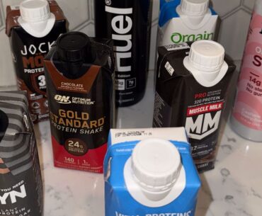 My Hunt for an (Actually Good) Premade Protein Shake