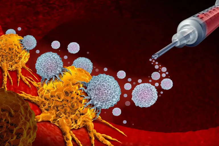 Injection turns sleeping tumor immune cells into cancer fighters