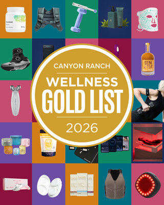 Canyon Ranch Announces Inaugural Wellness Gold List to Recognize the Products and Trends That Will Define 2026