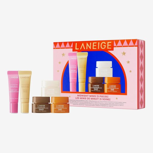 Laneige Skin Care & Lip Care Holiday Gift Set Midnight Minis