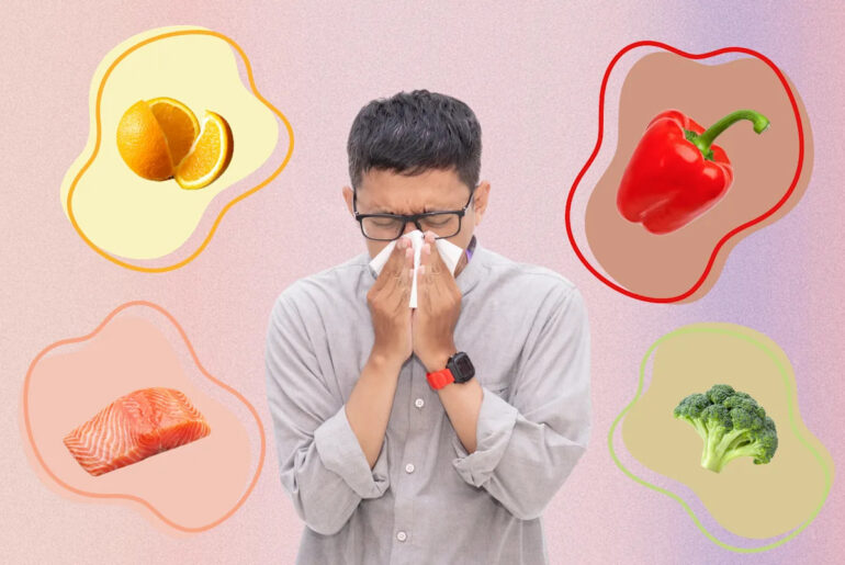 Flu cases have been high across Canada. If you want to boost your immune system naturally, try these 12 foods: Citrus fruit, garlic & more