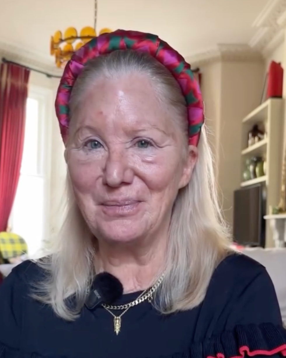 helen mirren makeup artist mature skin glow