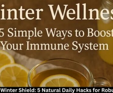 Fortify Your Winter Shield: 5 Natural Daily Hacks for Robust Immunity in 2026