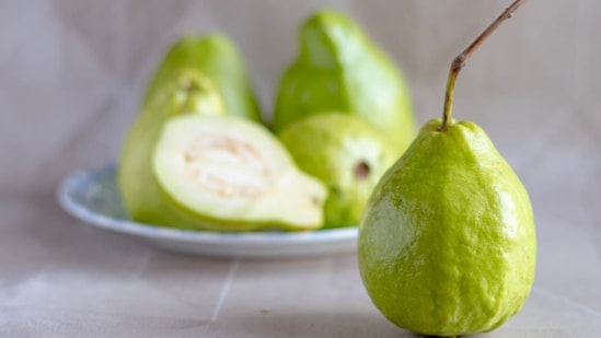 A single guava packs 4 times more Vitamin C than oranges, supports heart health, improves insulin sensitivity, and keeps your gut happy.(Representative image/Unsplash)