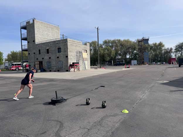 Event 3 is the Sprint-Drag-Carry