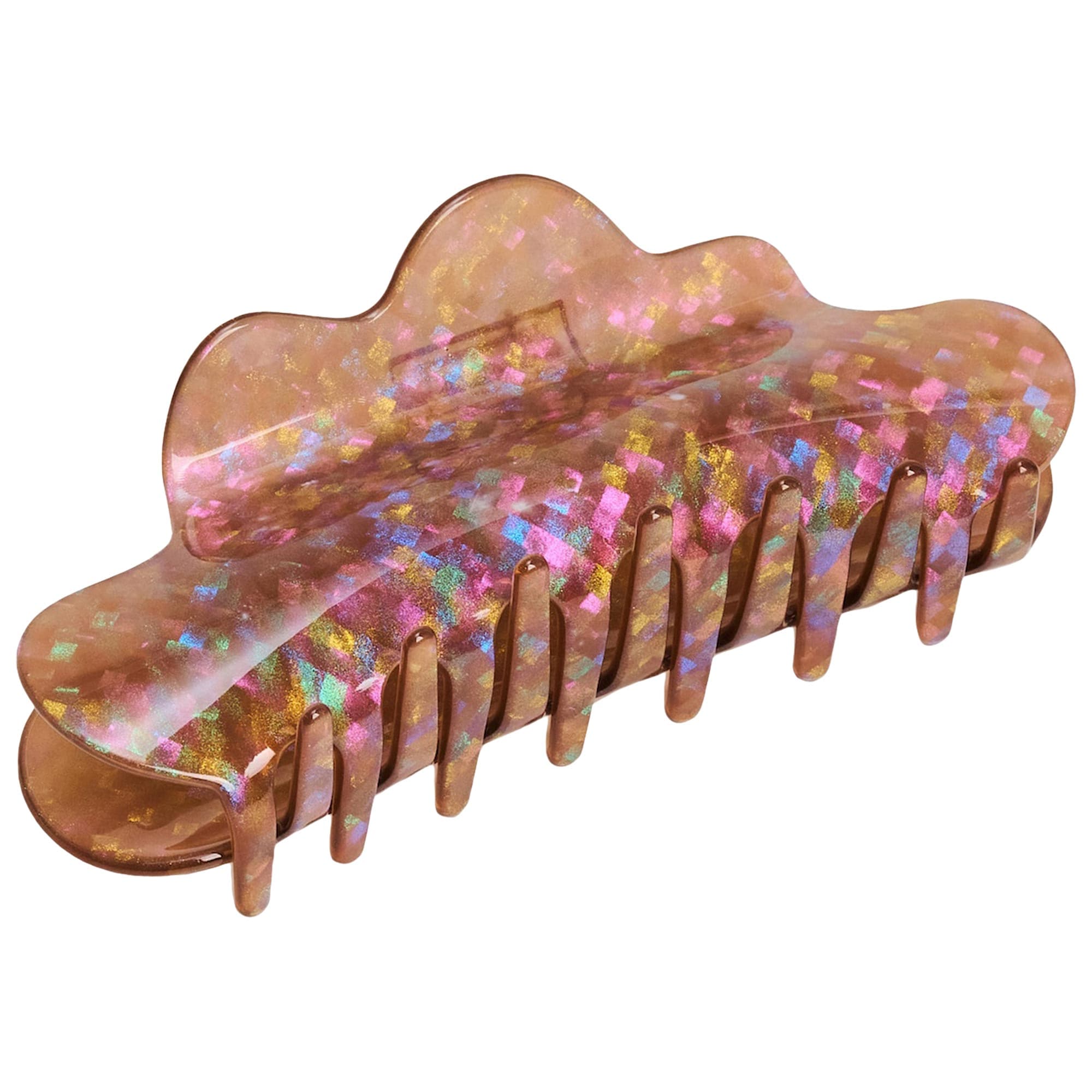 Nimbus Hair Claw Clip in Hazel Sparkle