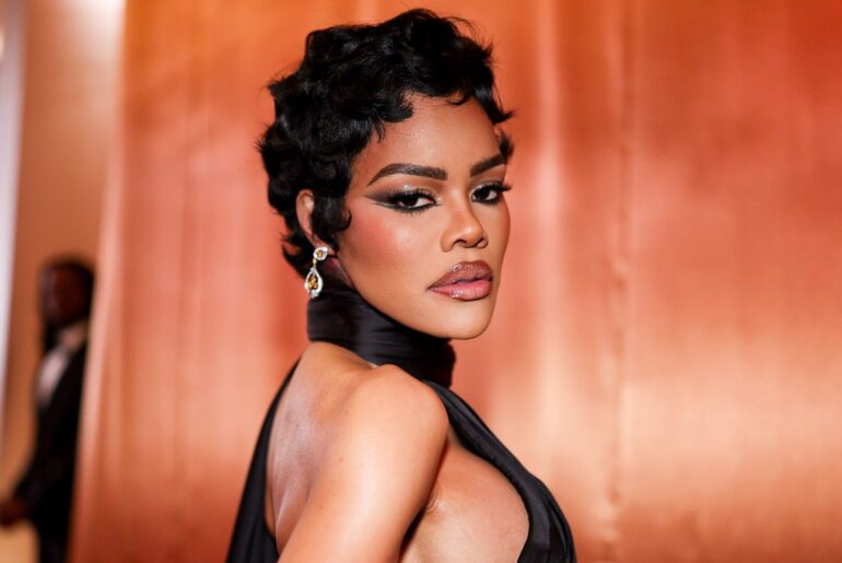 Teyana Taylor's Black Eye Makeup Is All Drama