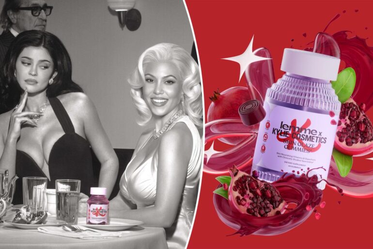 Kourtney Kardashian, Kylie Jenner launch beauty and longevity gummy