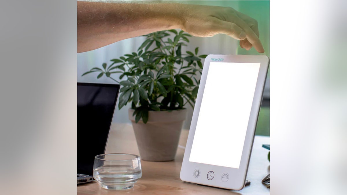 Add more sunlight to your space with a light therapy lamp.