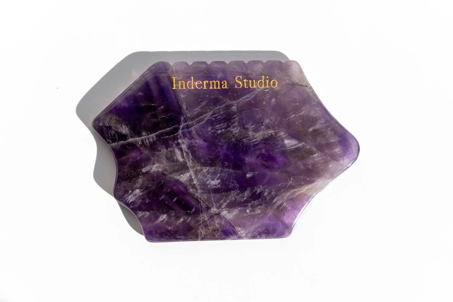 Amethyst Gua Sha Tool | Inderma Studio | Facials & Skincare | Nyc
