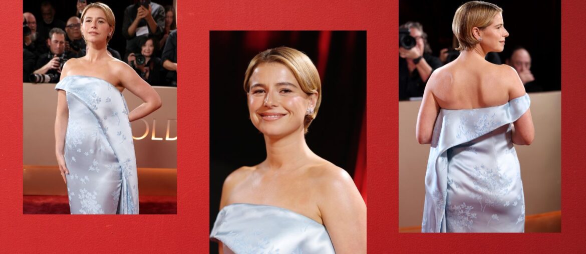 Jessie Buckley attends the 83rd annual Golden Globe Awards at The Beverly Hilton on January 11, 2026 in Beverly Hills, California