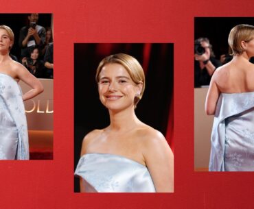 Jessie Buckley attends the 83rd annual Golden Globe Awards at The Beverly Hilton on January 11, 2026 in Beverly Hills, California