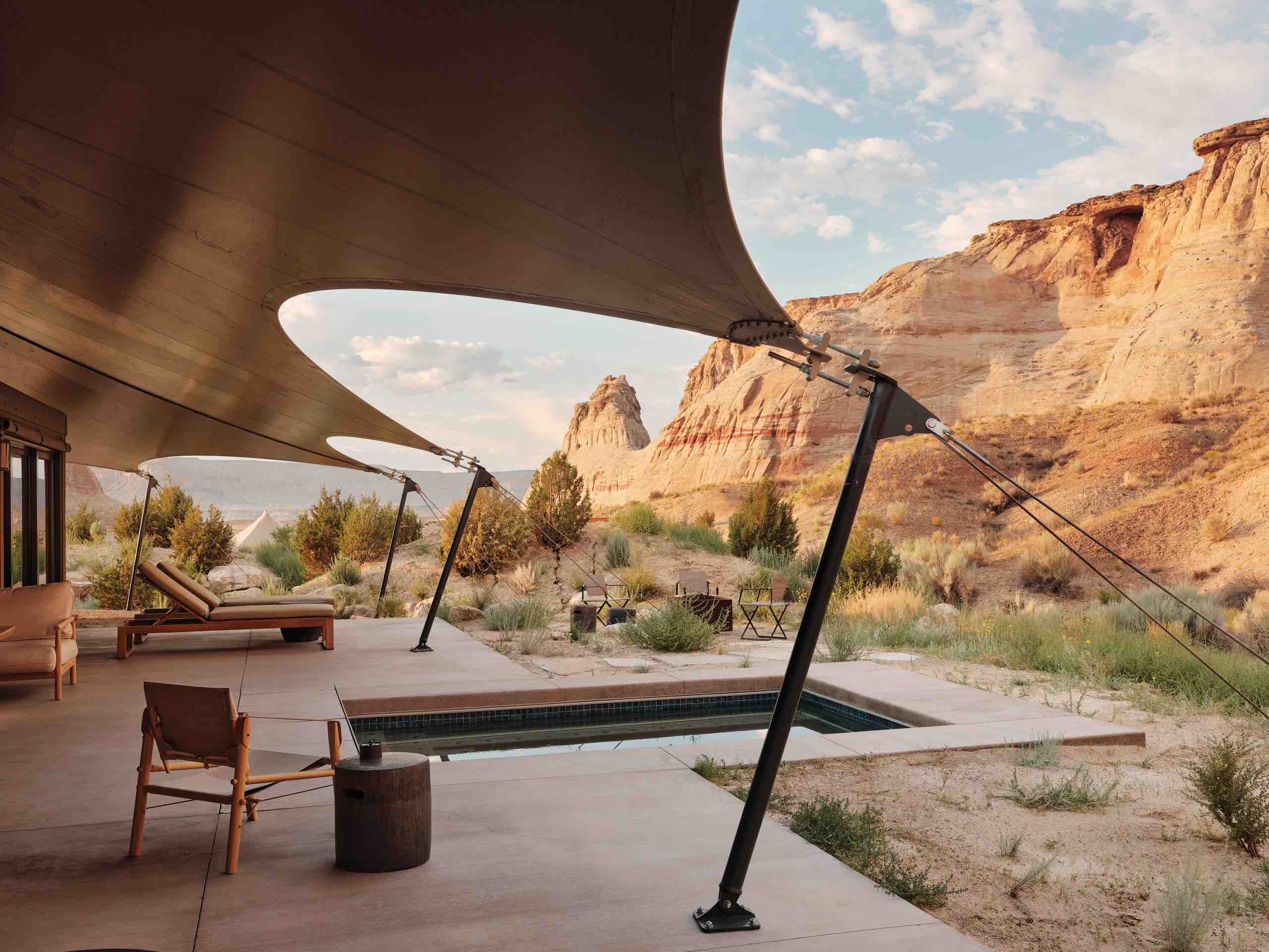Amangiri, USA ñ Camp Sarika Pavilion Outdoor Terrace