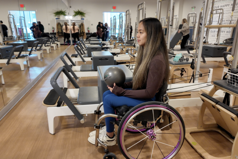 Former gymnast creates adaptive Pilates class for wheelchair users in KC