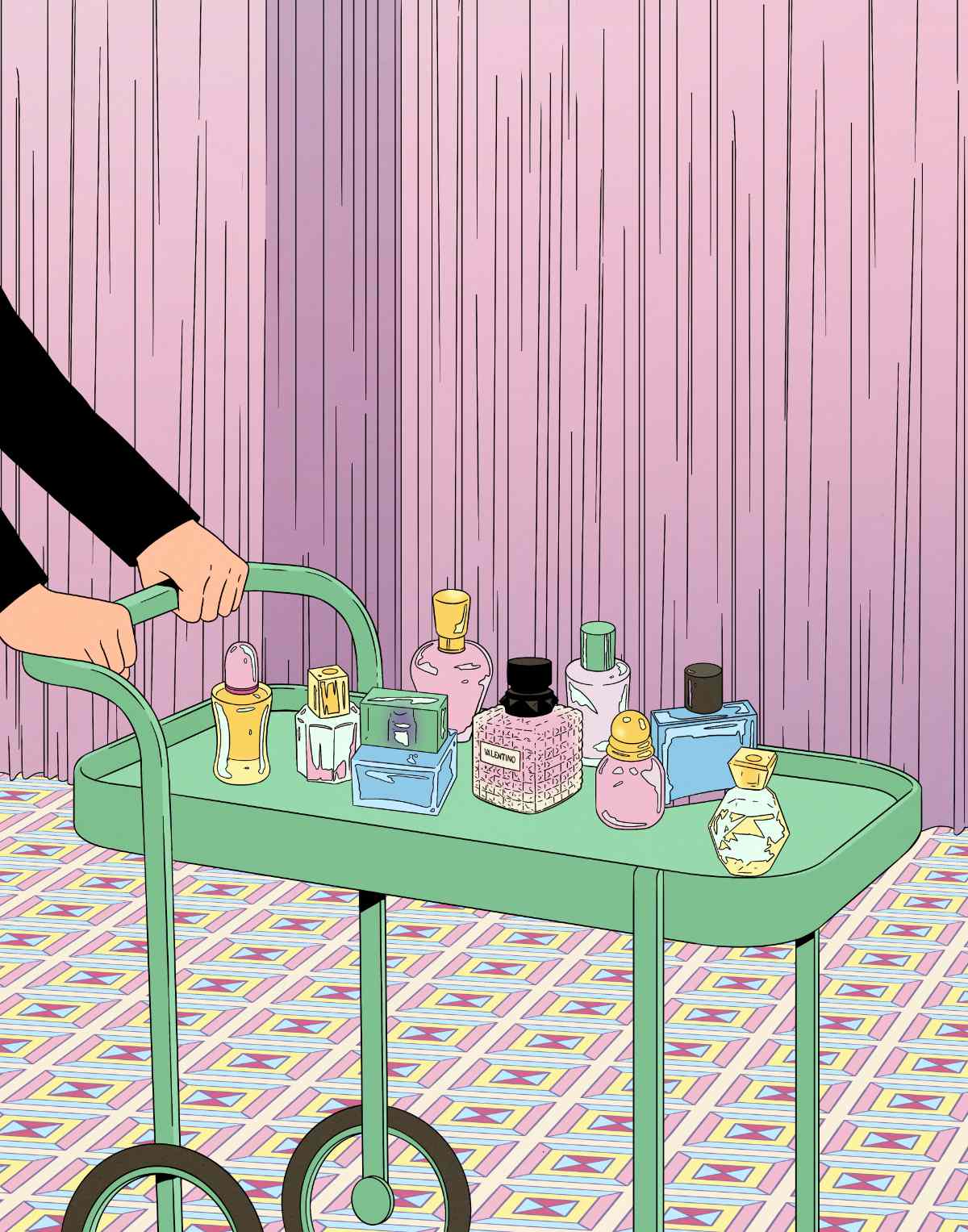 Valentino Beauty And Digital Artists Transform Born In Roma