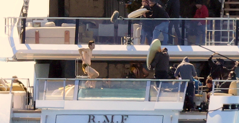 yacht R.M.F. in The Beauty