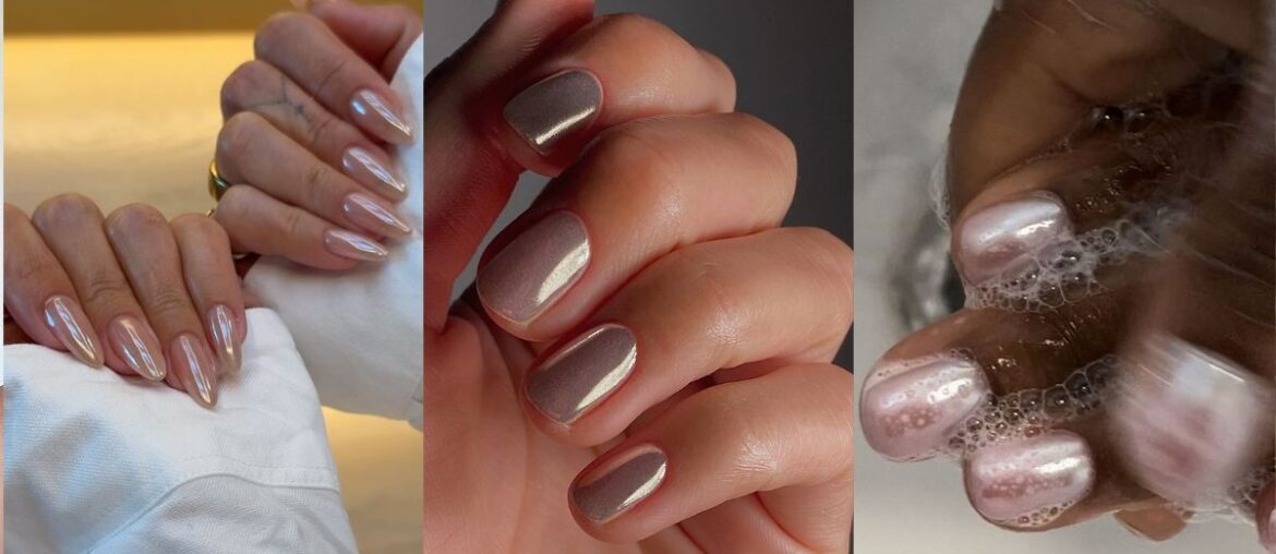 Glass Chrome Manicures Are the Chicest Nail Trend for 2026