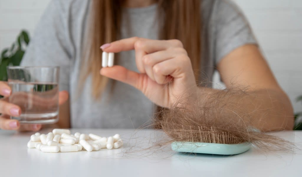 Biotin supplements often promise thicker hair, stronger nails and healthier skin, though they have been shown to interfere with certain lab tests. Anna – stock.adobe.com