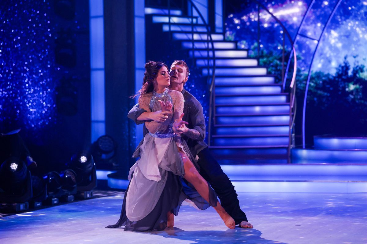 Rose of Tralee Katelyn Cummins with Pro Dancer Leonardo Lini