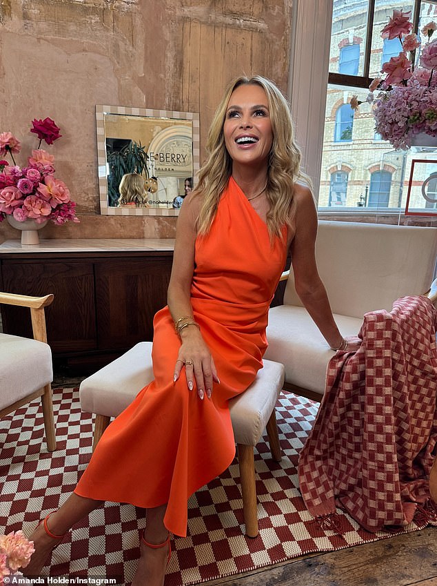 As for fitness, Amanda runs three to four miles a week in addition to Kundalini yoga practice and a 'Viking workout regime'