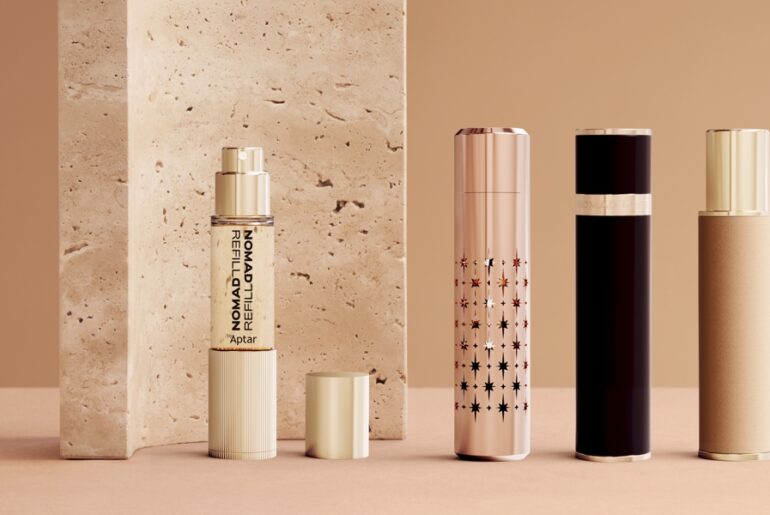 Aptar’s Nomad Refill reimagines fragrance for the era of travel-size beauty