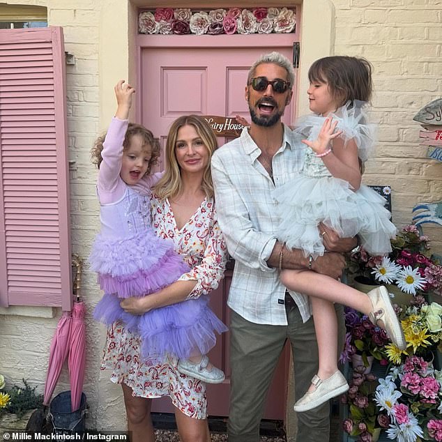 Sources close to the pair say they remain committed to co-parenting their young children - daughters Sienna, five, and Aurelia, four