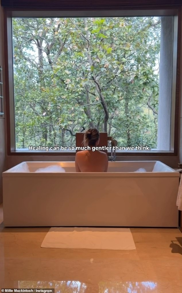 She stated: 'I came to @sixsensesvana expecting a calming week, but what surprised me most was how deeply it stripped everything back, not just rest, but regulation; not just treatments, but ritual'