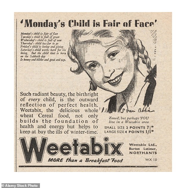 By the late 1930s it was a breakfast staple, marketed as a wholesome alternative to fried breakfasts