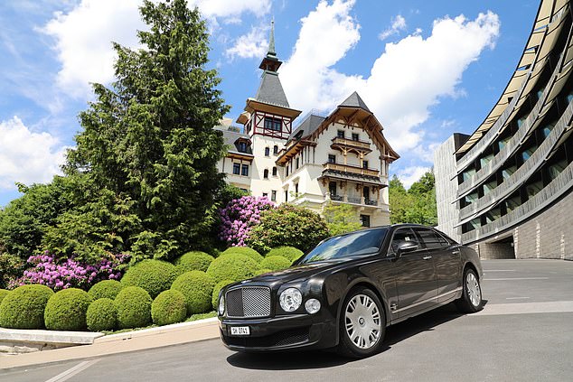 The lakeside clinic offers several different month-long recovery programmes for ultra-wealthy clients. Pictured: The £13,000-a-day Paracelsus Recovery Clinic