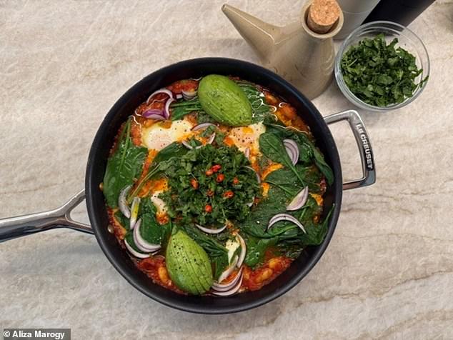 Aliza Marogy, registered nutritional therapist also loves a shakshuka