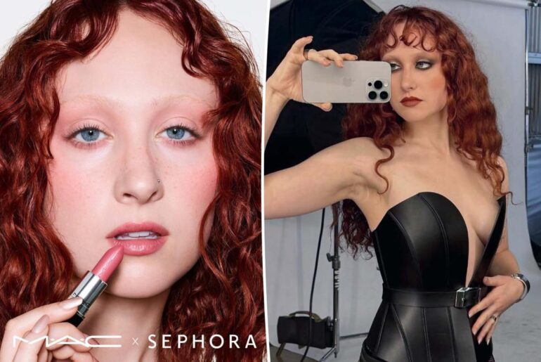 Chappell Roan goes practically makeup free for new MAC campaign