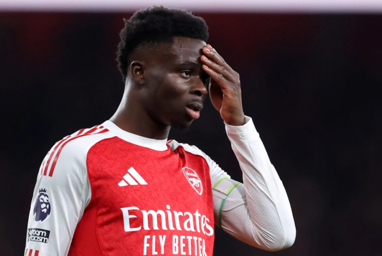 Mikel Arteta casts doubt over Bukayo Saka's fitness ahead of crunch week for Arsenal