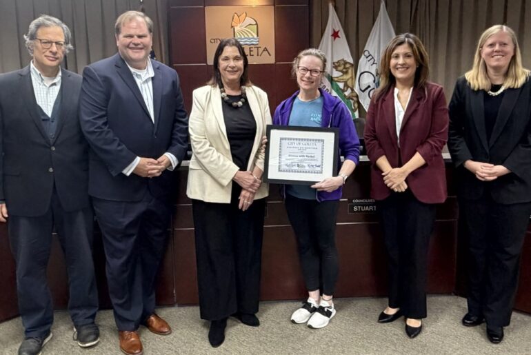 Fitness with Rachel Receives Business Recognition Award