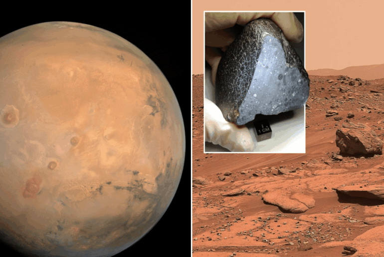 Mars mystery: 'Black Beauty' meteorite which crashed down to Earth contains water