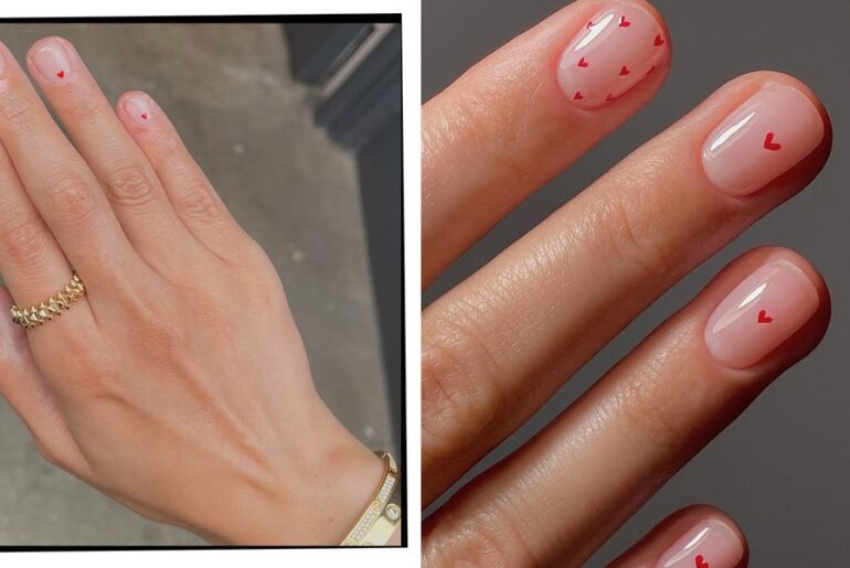 10 Minimalist Valentine's Day Nails That Tap Into The Quiet Luxury Trend