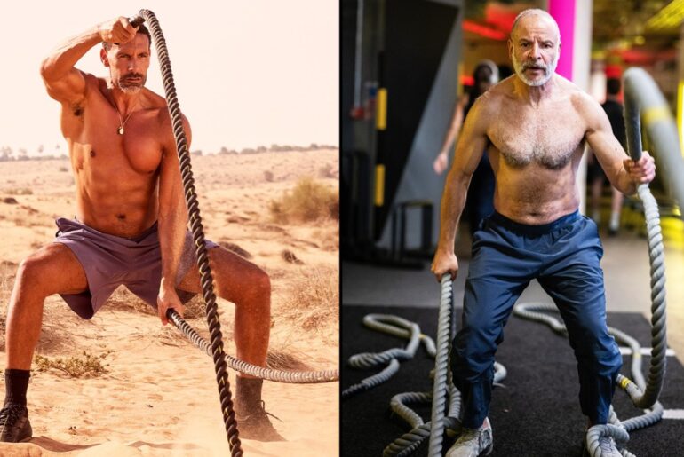 I tried Rio Ferdinand’s battle rope workout