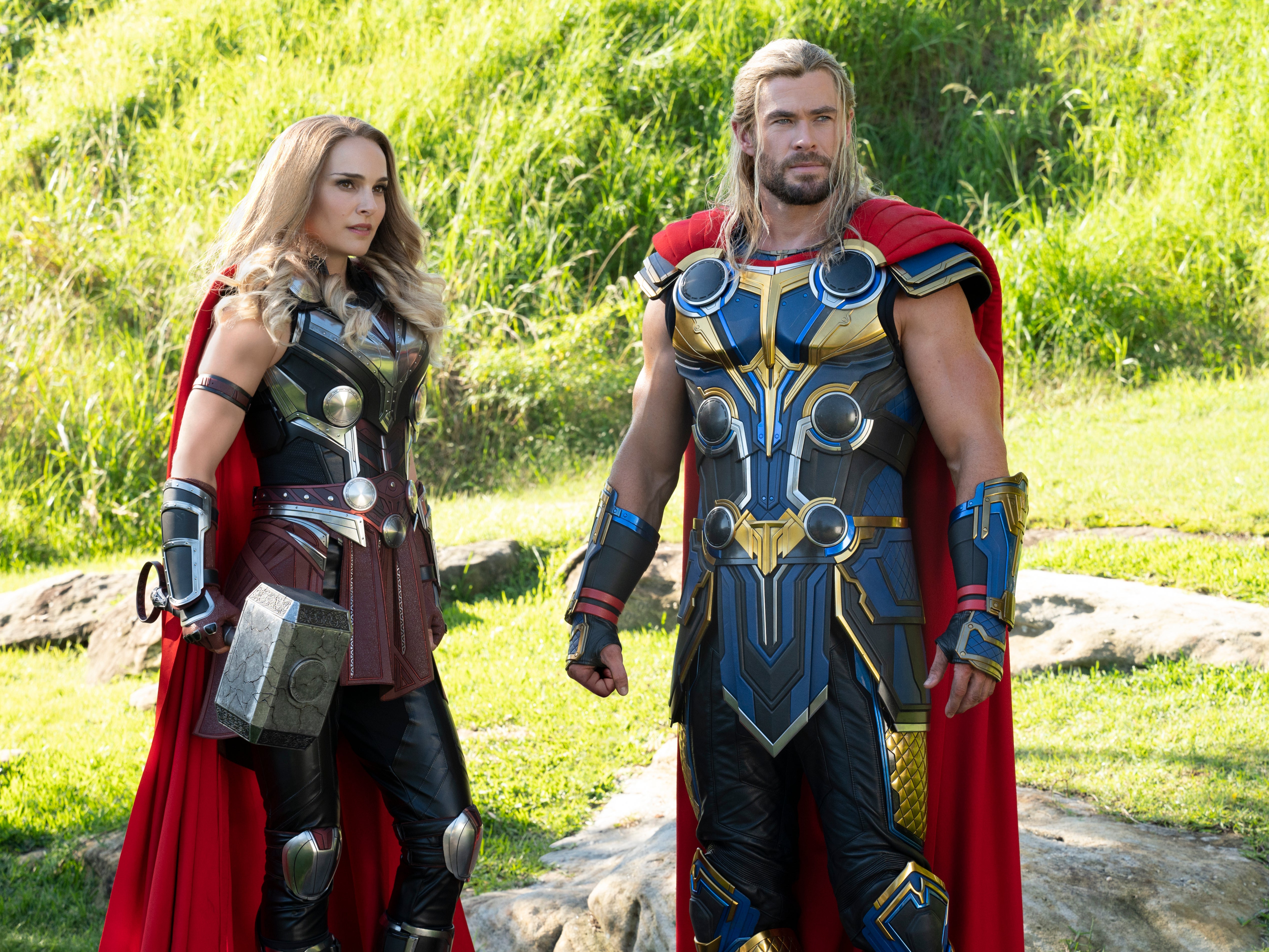 Pictured here in ‘Thor: Love and Thunder’, Hemsworth’s costume for ‘Avengers: Doomsday’ highlights his shoulders and arms, so building muscle in these areas has been a focus of his training