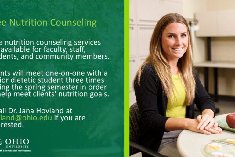 Free Nutrition Counseling Sign-Up - WOUB Public Media